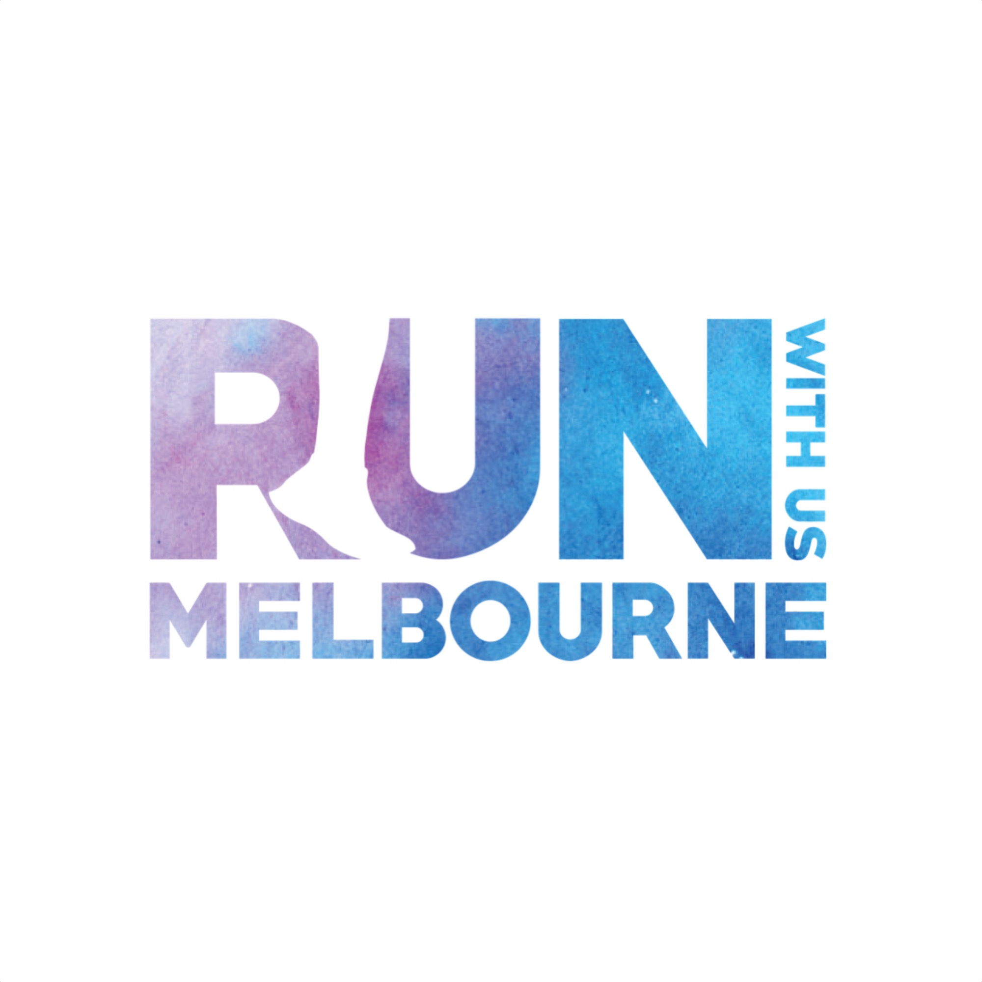 Run with us Melbourne logo