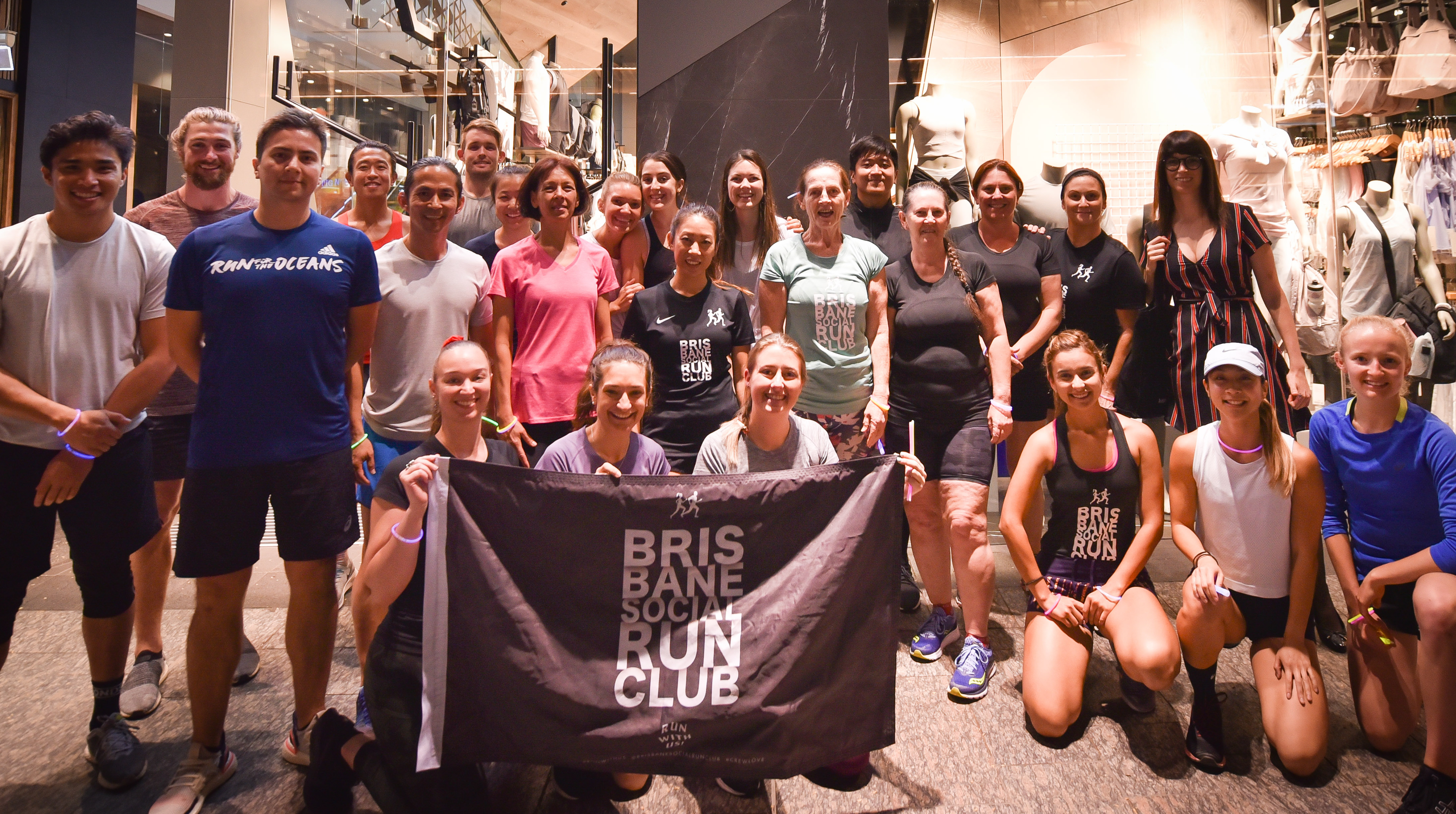 Brisbane Social Run Club crew picture