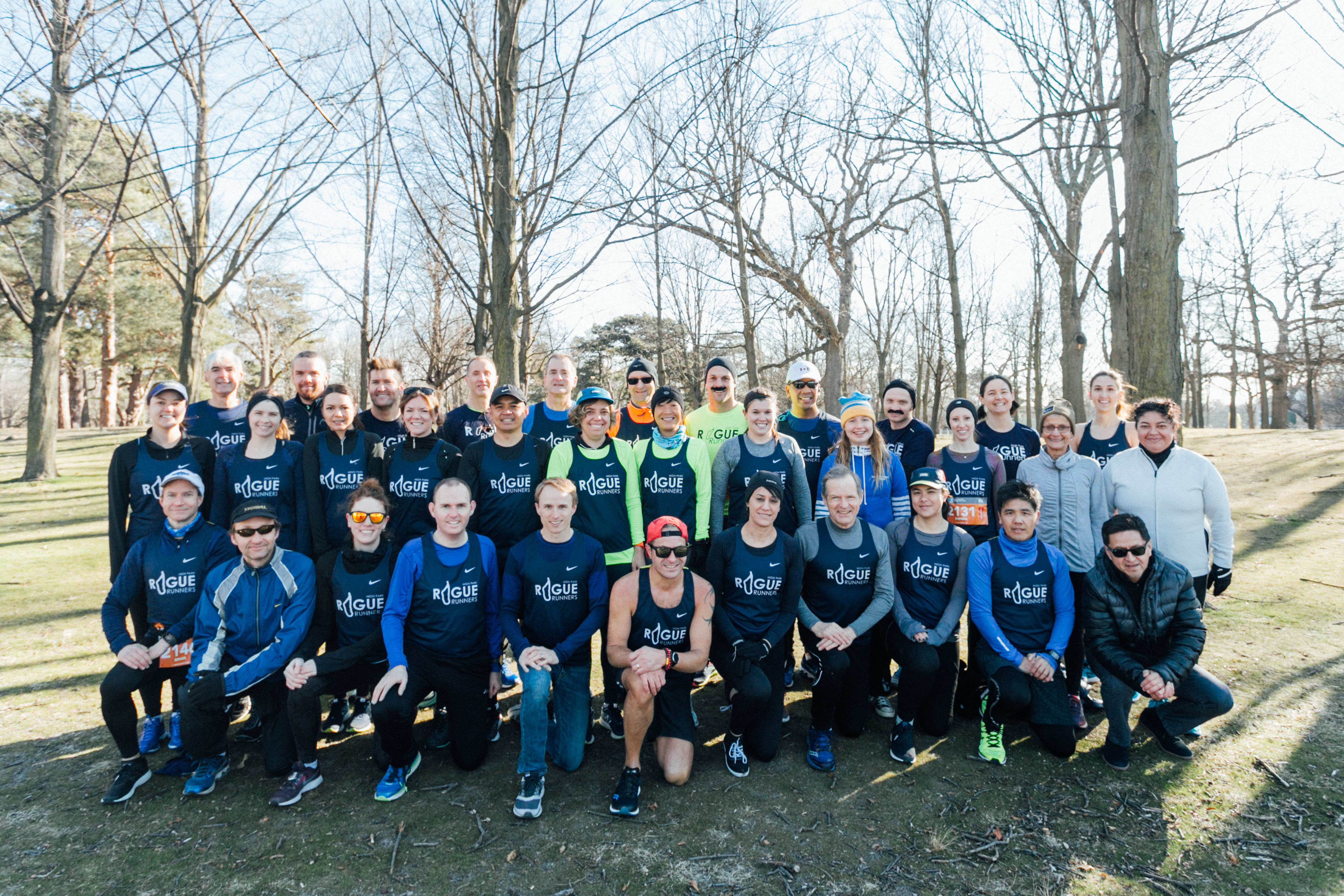 High Park Rogue Runners crew picture