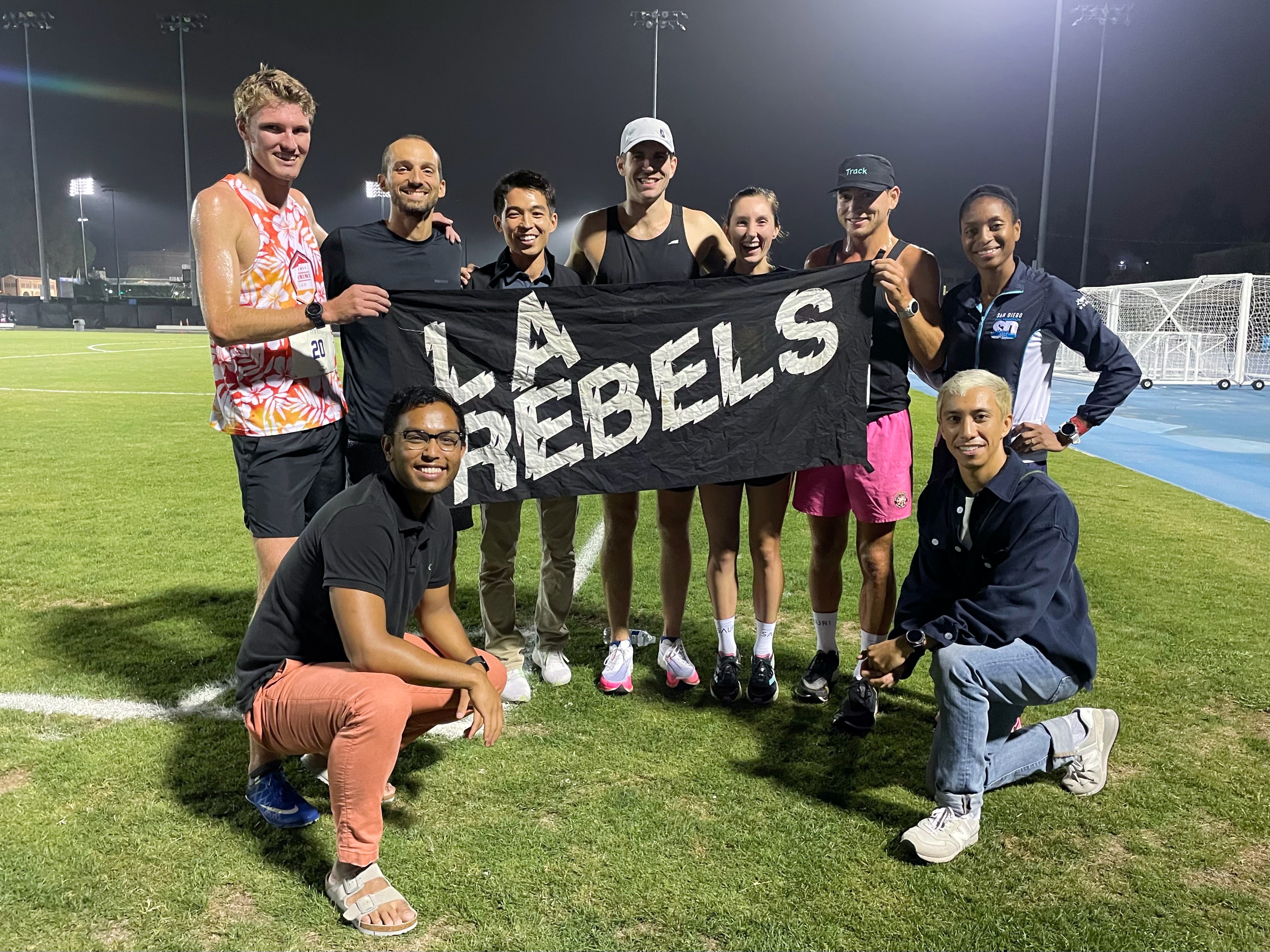 LA Rebels crew picture
